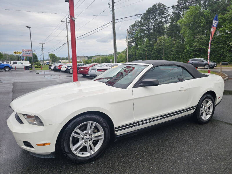 Used 2010 Ford Mustang V6 with VIN 1ZVBP8EN3A5113479 for sale in Kingsport, TN