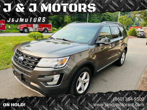 2016 Ford Explorer for sale at J & J MOTORS in New Milford CT