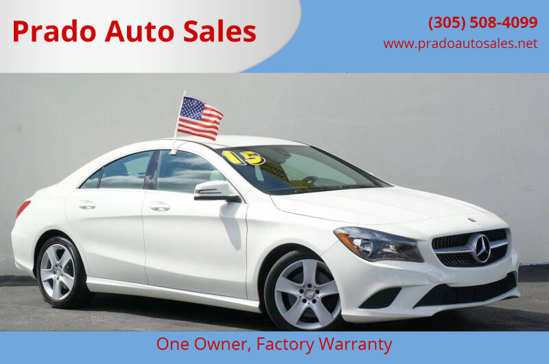 2015 Mercedes-Benz CLA for sale at Prado Auto Sales in Miami FL