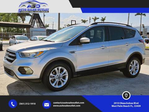 2018 Ford Escape for sale at Auto Sales Outlet in West Palm Beach FL