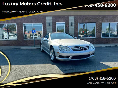 2003 Mercedes-Benz SL-Class for sale at Luxury Motors Credit, Inc. in Bridgeview IL