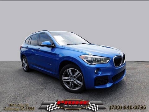 2017 BMW X1 for sale at PRIME MOTORS LLC in Arlington VA