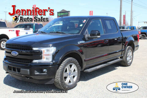 2018 Ford F-150 for sale at Jennifer's Auto Sales in Spokane Valley WA