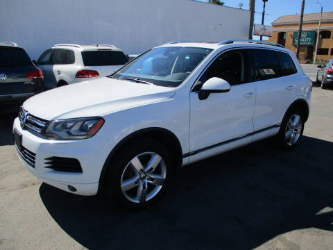 2014 Volkswagen Touareg for sale at Shoppe Auto Plus in Westminster CA