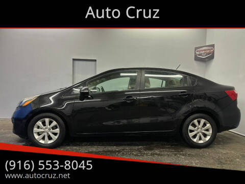 2014 Kia Rio for sale at Auto Cruz in Sacramento CA