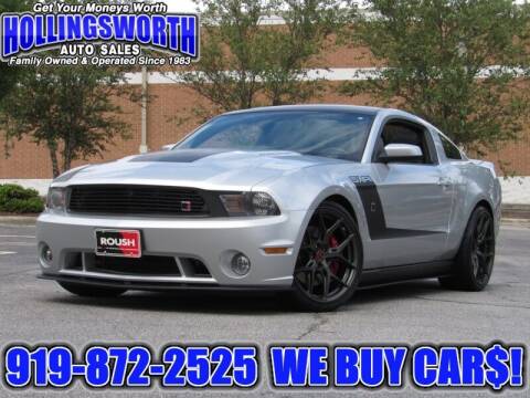 2011 Ford Mustang for sale at Hollingsworth Auto Sales in Raleigh NC