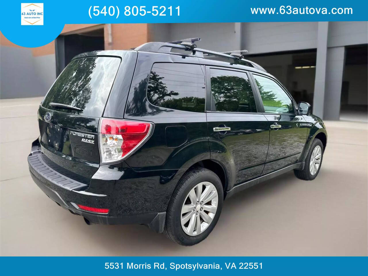 2011 Subaru Forester for sale at 63 Auto Inc in Spotsylvania, VA