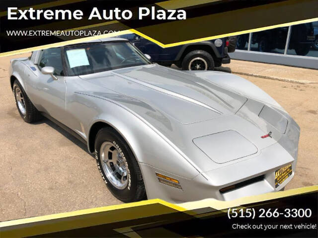 1981 Chevrolet Corvette for sale at Extreme Auto Plaza in Des Moines, IA