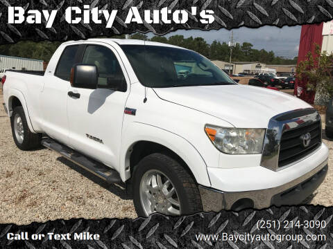 2007 Toyota Tundra for sale at Bay City Auto's in Mobile AL