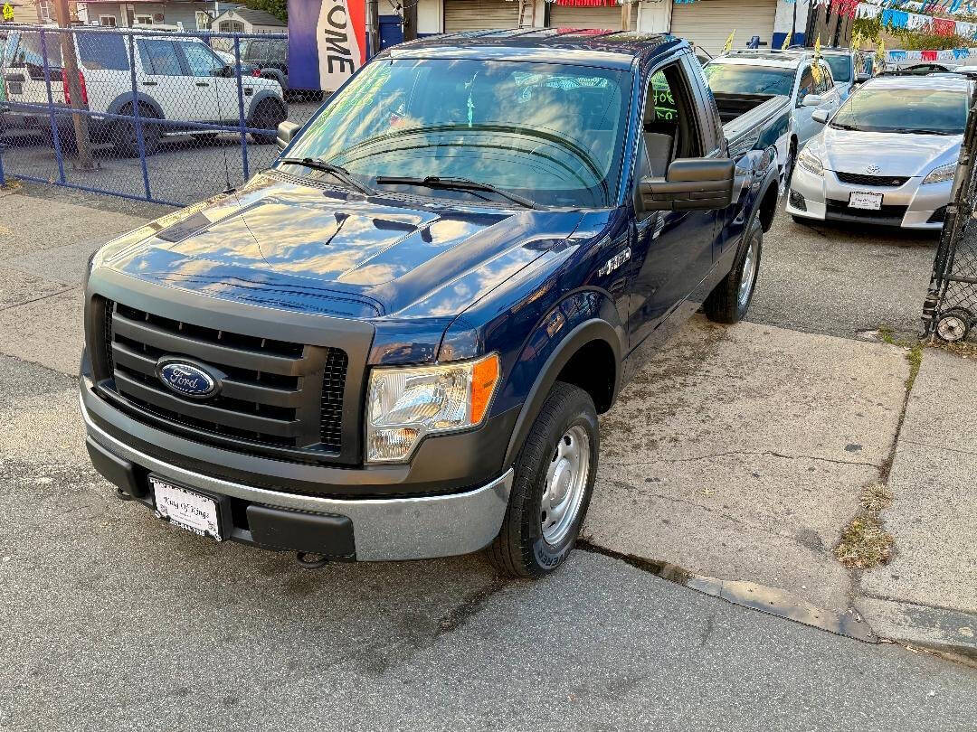 2012 Ford F-150 XLT 4x4 2dr Regular Cab Styleside 6.5 ft. SB - Blue exterior view 13