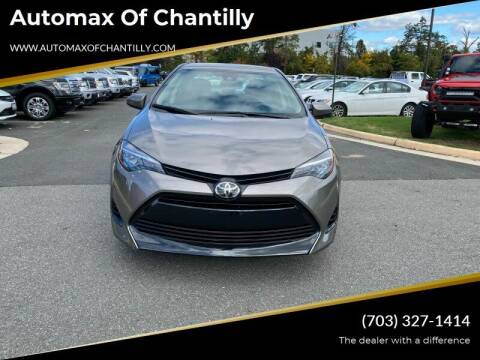 2019 Toyota Corolla for sale at Automax of Chantilly in Chantilly VA