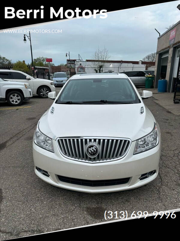 2012 Buick LaCrosse for sale at Berri Motors in Detroit MI