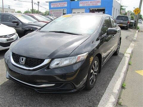2015 Honda Civic for sale at ARGENT MOTORS in South Hackensack NJ