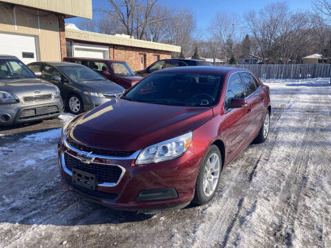 2015 Chevrolet Malibu for sale at Northtown Auto Sales in Spring Lake MN