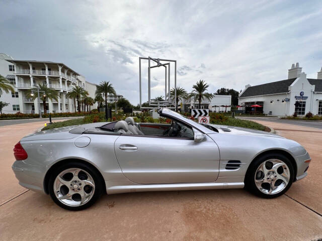 2004 Mercedes-Benz SL-Class for sale at EUROPEAN MOTORCARS OF TAMPA in Tampa, FL