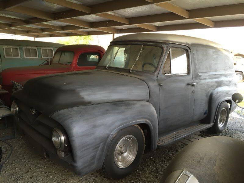 1955 Ford Panel Truck for sale at Haggle Me Classics in Hobart IN