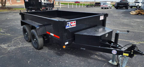 2026 QSA 6x10  Low Profile Dump Trailer