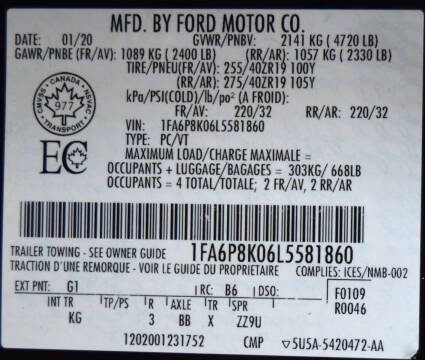 2020 Ford Mustang BULLITT