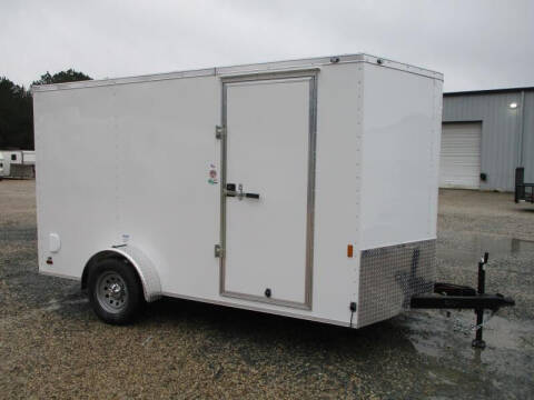 2022 Continental Cargo Sunshine 7x12 Vnose Single Axl