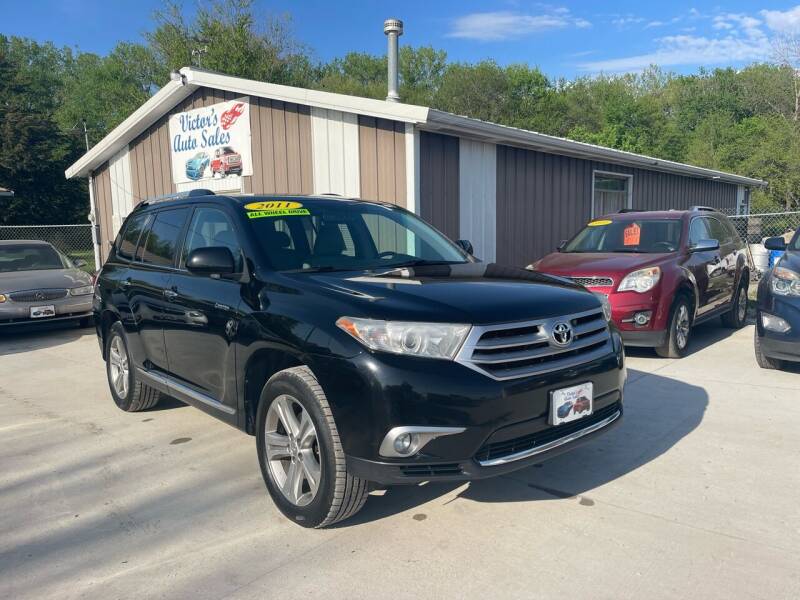 2011 Toyota Highlander for sale at Victor's Auto Sales Inc. in Indianola IA