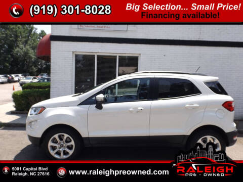 2018 Ford EcoSport for sale at Raleigh Pre-Owned in Raleigh NC