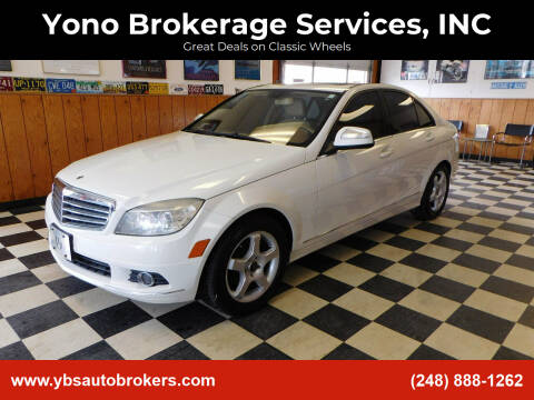 2008 Mercedes-Benz C-Class for sale at Yono Brokerage Services, INC in Farmington MI