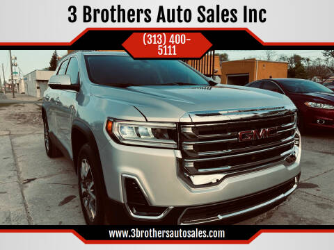 2020 GMC Acadia for sale at 3 Brothers Auto Sales Inc in Detroit MI