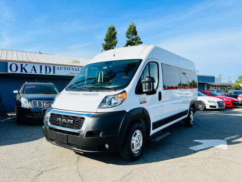 2021 RAM ProMaster for sale at Okaidi Auto Sales in Sacramento CA