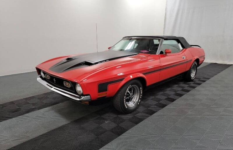 1971 mustang mach 1 convertible