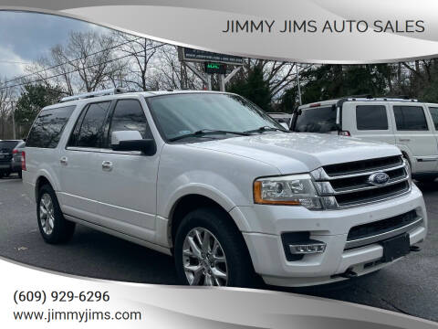 2016 Ford Expedition EL for sale at Jimmy Jims Auto Sales in Tabernacle NJ