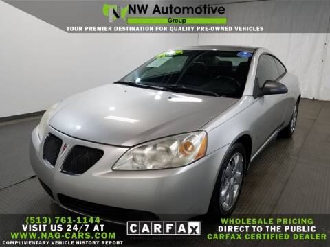2007 Pontiac G6 for sale at NW Automotive Group in Cincinnati OH