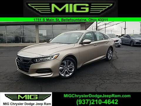 2019 Honda Accord for sale at MIG Chrysler Dodge Jeep Ram in Bellefontaine OH
