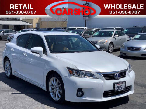 2013 Lexus CT 200h for sale at Car SHO in Corona CA