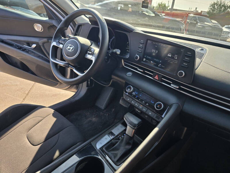 2023 Hyundai Elantra Hybrid Blue