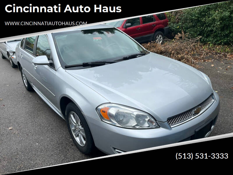 2012 Chevrolet Impala for sale at Cincinnati Auto Haus in Cincinnati OH