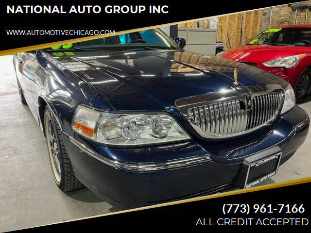 2003 Lincoln Town Car for sale at NATIONAL AUTO GROUP INC in Chicago IL