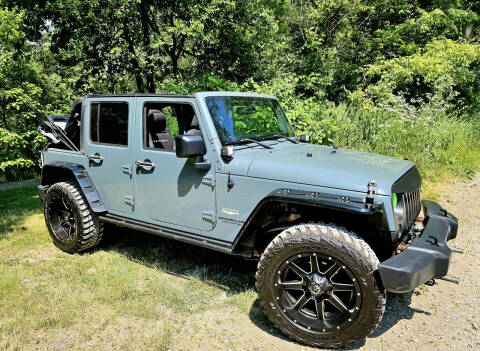 2015 Jeep Wrangler Unlimited for sale at GOLDEN RULE AUTO in Newark OH
