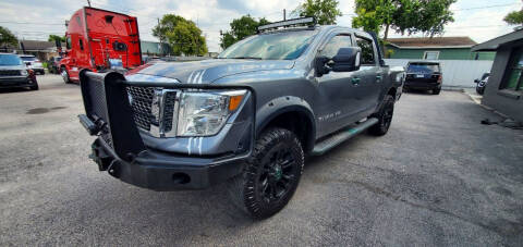 2018 Nissan Titan for sale at Auto Selection Inc. in Houston TX