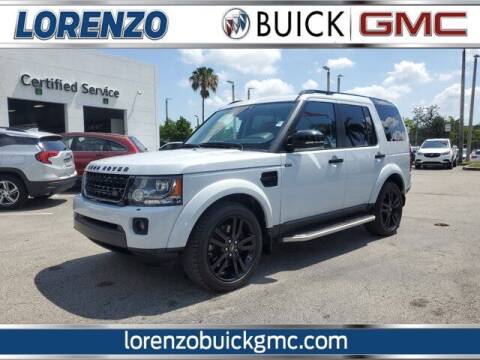 2016 Land Rover LR4 for sale at Lorenzo Buick GMC in Miami FL