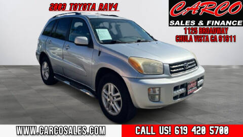 2003 Toyota RAV4 for sale at CARCO OF POWAY in Poway CA