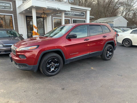 2014 Jeep Cherokee for sale at Ocean State Auto Sales in Johnston RI
