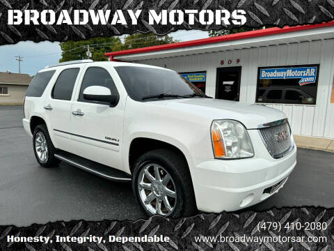 2012 GMC Yukon for sale at BROADWAY MOTORS in Van Buren AR