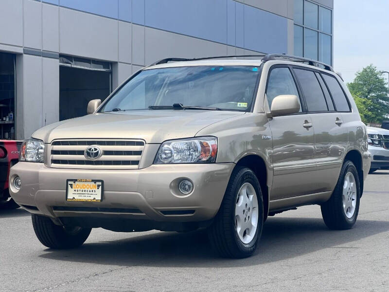 2005 Toyota Highlander for sale at Loudoun Used Cars - LOUDOUN MOTOR CARS in Chantilly VA