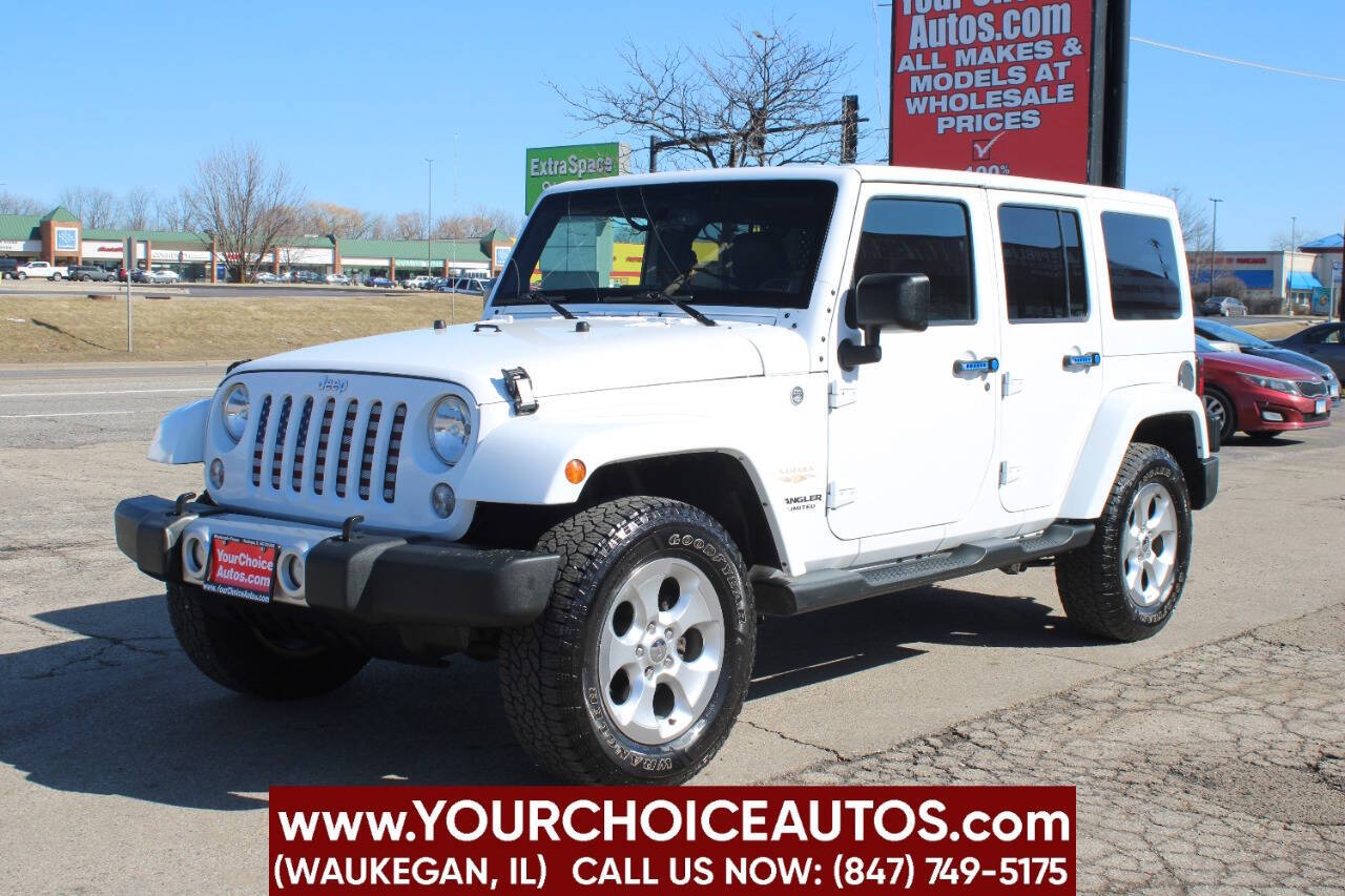 2014 Jeep Wrangler Unlimited Sahara 4x4 4dr SUV's photo