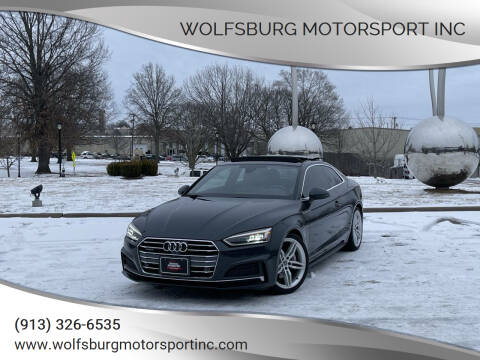 2018 Audi A5 for sale at WOLFSBURG MOTORSPORT INC in Shawnee KS