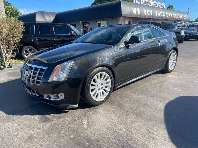 Used 2014 Cadillac CTS Coupe Performance Collection with VIN 1G6DC1E37E0111527 for sale in West Palm Beach, FL