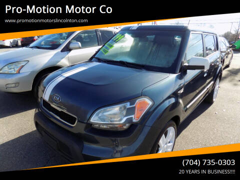 2010 Kia Soul for sale at Pro-Motion Motor Co in Lincolnton NC