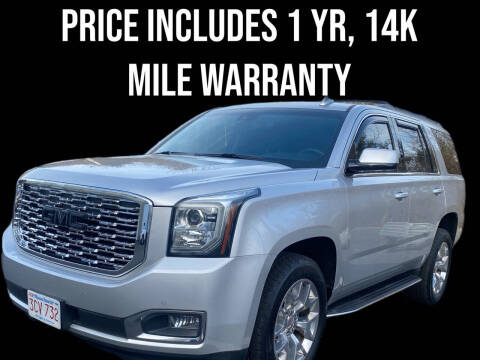 2018 GMC Yukon for sale at T&D Cars in Holbrook MA