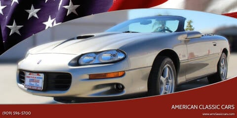 1999 Chevrolet Camaro for sale at American Classic Cars in La Verne CA