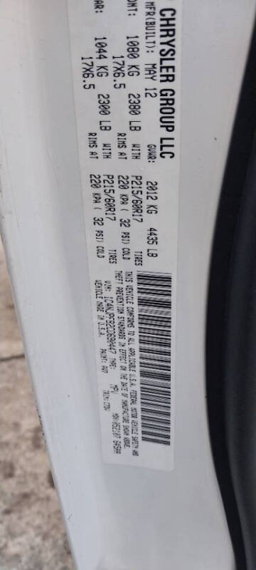 2012 Jeep Patriot Latitude